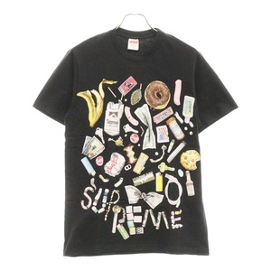 SUPREME シュプリーム 23SS Trash Tee トラッシュ半袖Tシャツカットソー ブラック