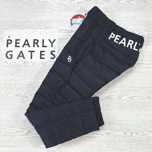 ☆新品☆PEARLY GATES パーリーゲイツ / W76-82㎝ / PG89 中綿防寒 キルトパンツ ダウンタイプ / サイズ４