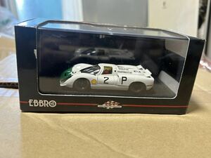 EBBRO エブロ 1/43 Porsche ポルシェ 908 ショートテール ニュルブルクリンク 1968 #2