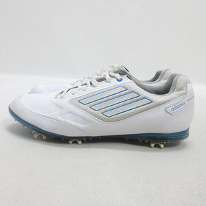 H■【24.5cm】アディダス/adidas adizero Tour II アディゼロ ツアー ゴルフシューズ/白/LADIES■35【中古】