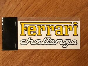 【貴重品】 Ferrari challenge ステッカー 正規品 フェラーリ チャレンジ　355 360 430 458