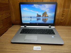 Ｈ269☆新品 m.2 SSD 512GB ＆WEBカメラ& 無線LAN★メモリ16GB☆DVDRWマルチ★Core i3★HP★大型17インチ液晶ノートPC★Pro BooK 470 G3