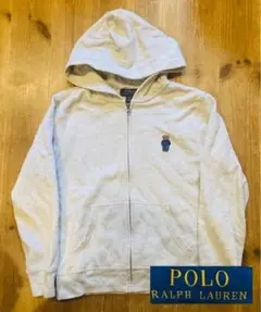 Polo パーカー Ralph Lauren ポロベア ジップアップ キッズ