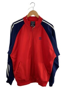 adidas◆ジャージ/M/ポリエステル/RED//