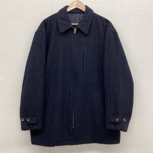 AD1993 田中オム コムデギャルソンオム ジップ ウール コート ネイビー Mサイズ HOMME ジャケット ブルゾン 90s VINTAGE archive 3070426