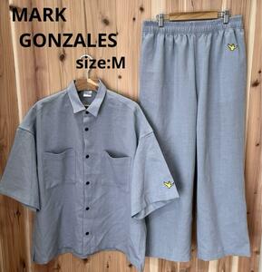 マークゴンザレス MARK GONZALES セットアップ シャツ パンツ M