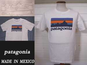 新品 パタゴニア patagonia ロゴ プリントTシャツ Sサイズ mexico メキシコ製 VINTAGE カリフォルニア california サーフsurf アウトドア