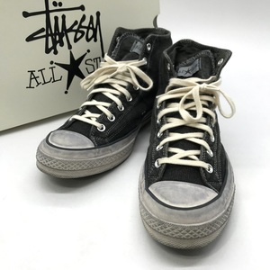 CONVERSE OURLEGACY STUSSY スニーカー CT70 CHUCK70 A06849C チャックテイラー ハイカット 箱付き 29.5cm コンバース 靴 B12091◆