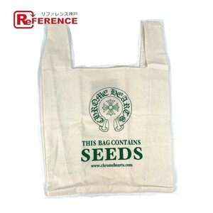 未使用 CHROME HEARTS クロムハーツ SEEDS エコバッグ ホースシュー トートバッグ 非売品 ノベルティ ハンド.バッグ【中古】