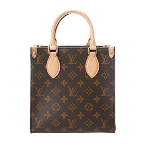 LOUIS VUITTON ルイヴィトン モノグラム サックプラ BB ブラウン M46265 ユニセックス モノグラムキャンバス ハンドバッグ 新同 中古 銀蔵