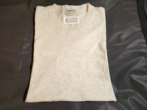 新品未使用 Maison Martin Margiela 10 マルタン マルジェラ デザイン　オーガニックコットン　グレーTシャツ　XS