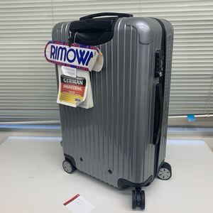 未使用 RIMOWA リモワ サルサ 63L 4輪 MW TSAロック 60〜68L スーツケース キャリーバッグ ビジネス トラベル 大容量 シルバー 876.63