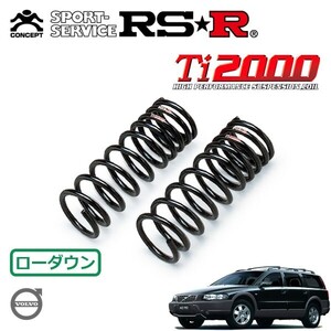 RSR Ti2000 ダウンサス フロントのみ ボルボ XC70 SB5254AWL H14.11～H16.9 4WD XC70 2.5T