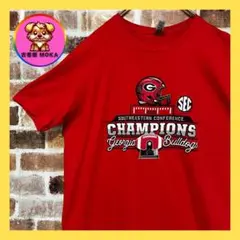 アメリカ 古着 Tシャツ　Georgia  Bulldogs