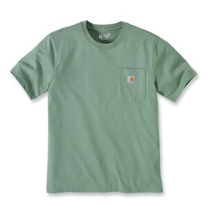 【S】Carhartt カーハート 半袖ポケットTシャツ K87/Jade Heather