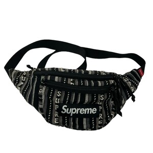 Supreme(シュプリーム) 20SSWoven Stripe Waist Bagストライプウェストバッグ　8071000136466