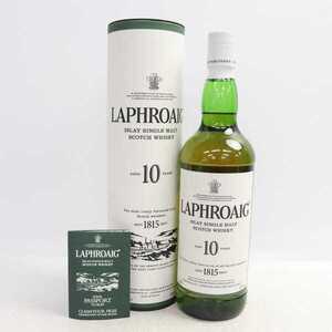 1円~LAPHROAIG（ラフロイグ）10年 43% 750ml T24L220006