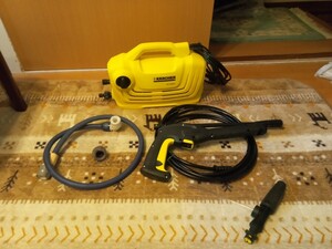 高圧洗浄機(美品)KARCHER/ケルヒャー 高圧洗浄機 K2 クラシック 家庭用 