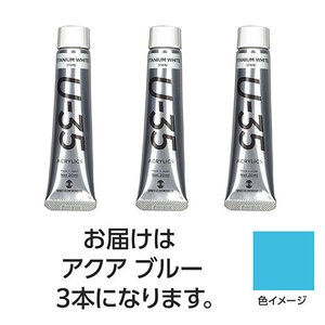 まとめ得 ターナー色彩 U35 アクアブルー20ml 3個 TURNER108662 x [3個] /l