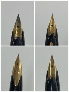 1000円〜●★筆記未確認★ 万年筆 プラチナ パイロット 18K 14K カスタム 総柄 ブラック 18 中古現状 筆記具 ★okoy3325408-90★op5220