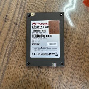 【G】Transcend 2.5 SATA SSD 64GB TS64GSSD420 動作品　使用時間:20-170H