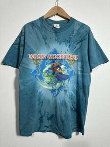 90s vintage Woody Woodpecker t-shirt ヴィンテージ ウッディー・ウッドペッカー タイダイTシャツ 古着 ユニバーサル