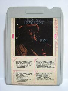 【8トラックテープ】 DONNY HATHAWAY / LIVE US版 ダニー・ハサウェイ ライヴ