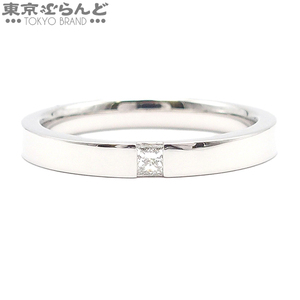 101729036 ハリーウィンストン プリンセスカットマリッジリング WBDPPCBZS10 Pt950 ダイヤモンド 指輪 ユニセックス 0.10ct 19号相当仕上済