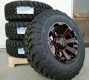 150プラド サーフ ハイラックス 人気 タイヤホイールセット DeathRock トーヨー オープンカントリーMT 265/65R17 265/70R17 17インチ