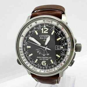 2550 CITIZEN シチズン プロマスター エコドライブ H411-T005551 440416 ソーラー ブラック文字盤 メンズ 腕時計 稼働品