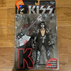 Gene Simmons-ジーン・シモンズ- ミニチュアレコード無しVer. 「KISS」 ウルトラ・アクションフィギュア