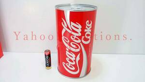 COCA-COLA COIN BANK / コカ・コーラ　コインバンク(貯金箱)　中サイズ(約 15㎝ × 8.5㎝)　カラー・赤(レッド)　新品・未使用品