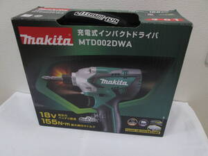 新品 未開封 makita マキタ MTD002DWA 18V 155/N・m インパクトドライバ 未使用 インパクトドライバー 未使用