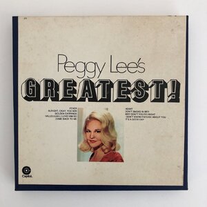 オープンリールテープ PEGGY LEE