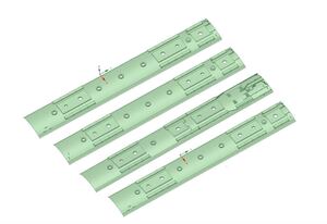 [新品送料230円]　103系 AU712屋根（SIV付き）4両セットA