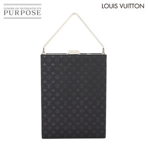 未使用 展示品 ルイ ヴィトン LOUIS VUITTON モノグラム サテン アンジュ GM ハンド バッグ ブラック M92100 Ange GM 90227144