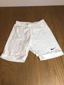 ナイキNIKE スパッツ　L 白　年代物　光沢　24-0818-03