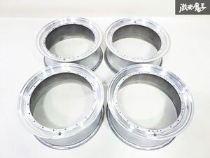 ●BBS LM 17インチ 7J アウターリム リムのみ リバレル 4本セット 補修用 素材用 加工用にどうぞ 即納