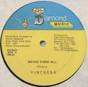 米12 Pinchers / Gully General Bring Them All; Version / I Want To Make It With You; Version DM02 Diamond Music US (Org) /00210