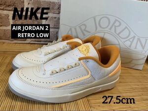 NIKE 27.5cm メンズ AIR JORDAN 2 RETRO LOW【DV9956 118】