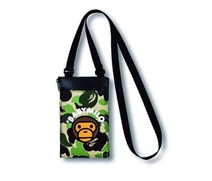 BAPE KIDS◆A BATHING APE／迷彩カモ◆ア ベイシング エイプ◆スマホポシェット◆CAMO◆カモ／付録ノベルティ