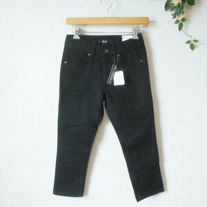 新品 タグ付き コンフォートベーシック Comfort Basic ７分丈 パンツ レディース SS 黒 未使用 ハニーズ