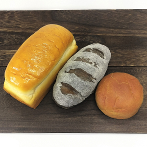 [実物大/おまけ付/送料無料] リアル食品サンプル パン3個セット/Food Sample bread/Fake food/actual size