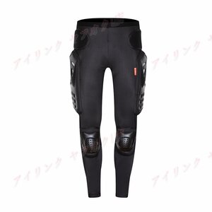 ☆新品サイズ選択可プロテクター付きバイクウェア バイク用パンツ メッシュパンツ ストレッチ モトクロスセキュリティ