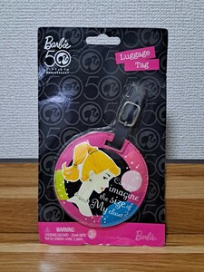 未開封 50周年 アニバーサリー Barbie バービー ラゲッジタグ