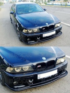 BMW 5シリーズ E39 M5 フロント リップ スポイラー HM型 PU素地 未塗装 1998-2003 .