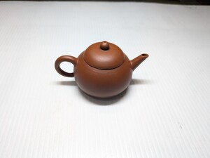 朱泥 急須 煎茶道具 中国宜興 中国美術 中国古玩 唐物 時代物 工芸品 アンティーク 骨董品 53