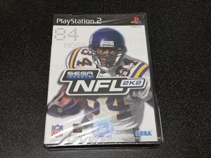 ■即決■未使用PS2ソフト「SEGA SPORTS　NFL 2K2」※シュリンク破れあり■