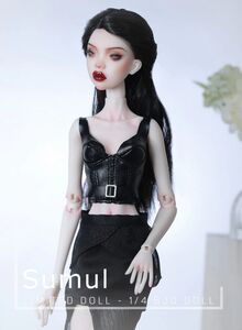 ★球体関節人形★ スーパーモデル 女性 BJD 1/4 38.5cm カスタムドール 人形 素体 フルセット メイクアップ D316