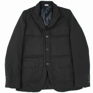 COMMEdesGARCONS HOMME DEUX コムデギャルソン オム ドゥ　18AW ポリエステル縮絨ドッキングジャケット